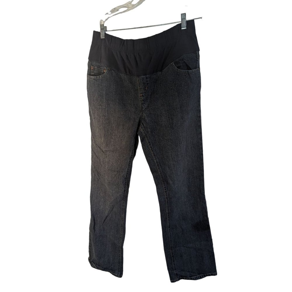 Levi Strauss Bootcut Maternity jeans medium wash sz 12